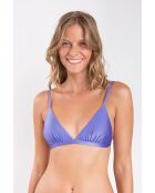 Shimmer Hortensia lila Bikinioberteil mit festem Dreieck