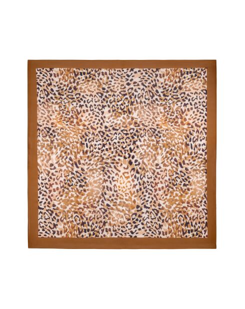 Pareo leopardato marrone