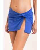 Oceano blauwe strandrok met stropdas