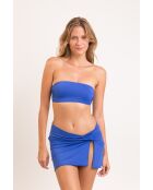 Oceano blauwe strandrok met stropdas