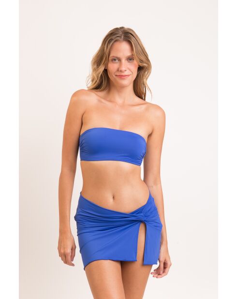 Oceano blauwe strandrok met stropdas