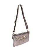 Sac bandoulière en cuir SS26 AL 8152 bronze -16x23x1 cm