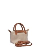 SS26 RM 1960 beige Lederhandtasche -13x22x8,5 cm