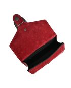 Sac bandoulière en cuir SS26 RM 8140 rouge -15x20x5 cm