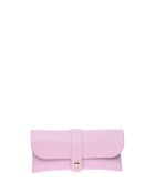 Étui à lunettes en cuir SS26 RM 1013 rosa -7 x 16 cm