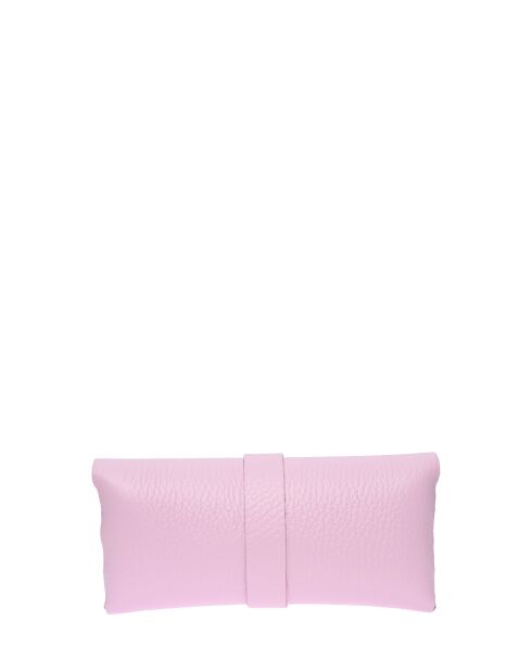Étui à lunettes en cuir SS26 RM 1013 rosa -7 x 16 cm
