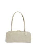 Sac porté épaule en cuir supérieure SS26 AL TSBV 47 beige -16x33.5x9 cm