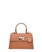 SS26 LV 131 cognac leren handtas -21,5x19,5x7,5 cm
