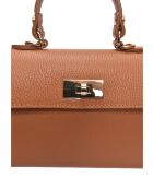 SS26 LV 131 cognac leren handtas -21,5x19,5x7,5 cm