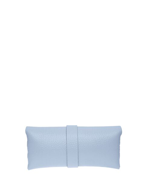 Étui à lunettes en cuir SS26 RM 1013 celeste -7 x 16 cm