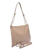 Sac porté épaule en cuir SS26 LV 1005T boue -25.5x35x / cm