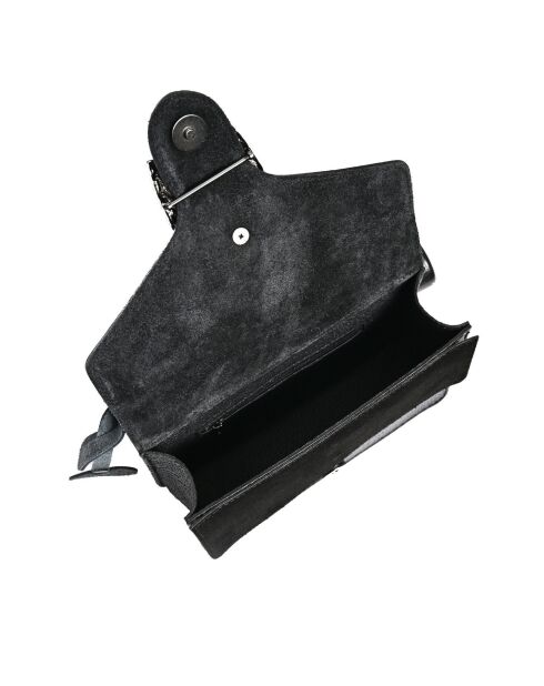 Sac bandoulière en cuir SS26 RM 8140 noir -15x20x5 cm