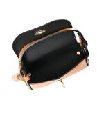 Sac à main en cuir supérieure SS26 AL 1816 cognac -13x19x7 cm