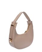 SS26 IR 187T modderleren schoudertas -11,5x21x6,5 cm