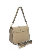 Sac bandoulière en cuir SS26 AL TSBV 24 boue -15.5x24x8 cm