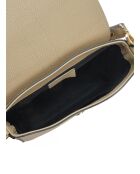 Sac bandoulière en cuir SS26 AL TSBV 24 boue -15.5x24x8 cm