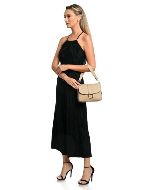 Sac bandoulière en cuir SS26 AL TSBV 24 boue -15.5x24x8 cm