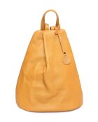 Sac à dos en cuir SS26 LV 1880 moutarde -28x25x8 cm