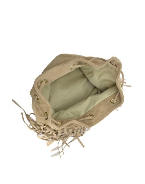 SS26 RM SBV 3 modderleren schoudertas -27x25x12,5 cm