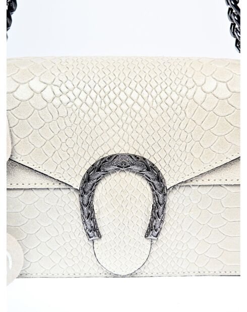 Sac bandoulière en cuir SS26 RM 8140 beige -15x20x5 cm