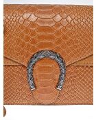 Sac bandoulière en cuir SS26 RM 8140 cognac -15x20x5 cm