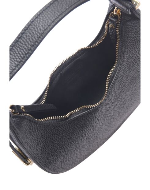 Sac porté épaule en cuir SS26 IR 187T noir -11.5x21x6.5 cm