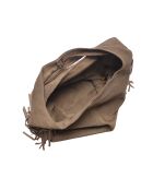 Sac porté épaule en cuir SS26 IR 8171 boue -30x39x12 cm