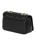 Sac bandoulière avec chaîne CCHB0195 noir - 22x14x7 cm