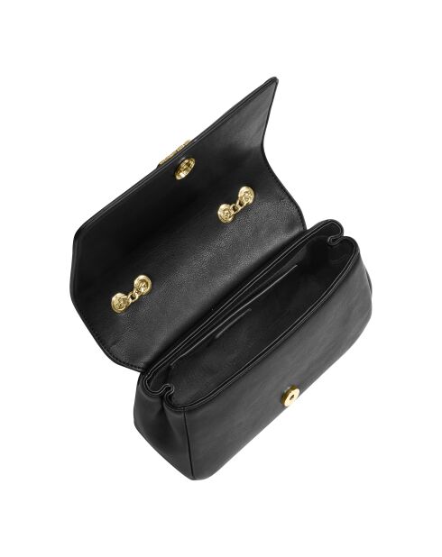 Sac bandoulière avec chaîne CCHB0195 noir - 22x14x7 cm
