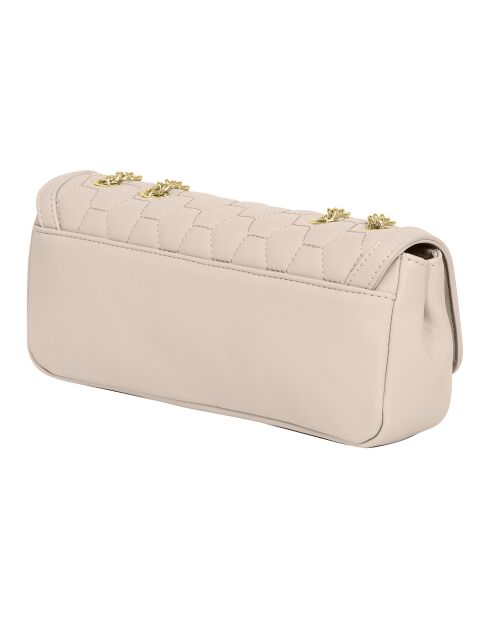Sac bandoulière avec chaîne CCHB0248 ivoire - 26x12x6 cm