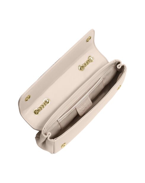 Sac bandoulière avec chaîne CCHB0248 ivoire - 26x12x6 cm