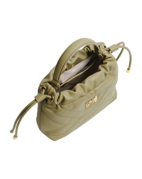Sac seau avec chaîne CCHB0203 vert olive - 19.5x19.5x7 cm