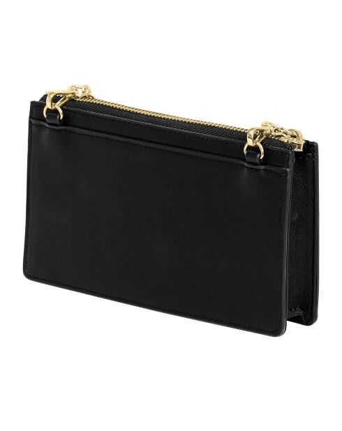 Mini sac bandoulière avec chaîne noir - 19x10.5x3 cm