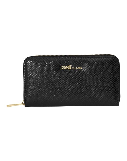 Portefeuille à imprimé serpent CCSW0240 noir - 19x10.2x2.3 cm