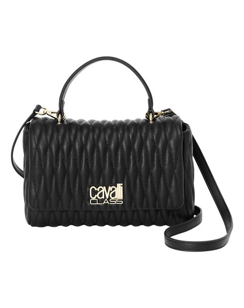 Sac à main matelassé CCHB0194 noir - 24.5x17x7.5 cm