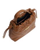 Sac seau avec chaîne CCHB0203 marron - 19.5x19.5x7 cm