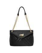 Sac porté épaule avec chaîne CCHB0196 noir - 27.5x18.5x11 cm