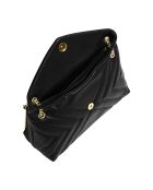 Sac porté épaule avec chaîne CCHB0196 noir - 27.5x18.5x11 cm