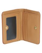 Petit porte-cartes portefeuille CCSW0190 marron - 11.5x9.2x2 cm