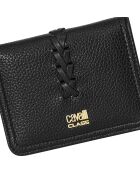 Petit porte-cartes portefeuille CCSW0190 noir - 11.5x9.2x2 cm