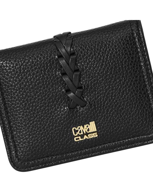 Petit porte-cartes portefeuille CCSW0190 noir - 11.5x9.2x2 cm