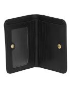Petit porte-cartes portefeuille CCSW0190 noir - 11.5x9.2x2 cm