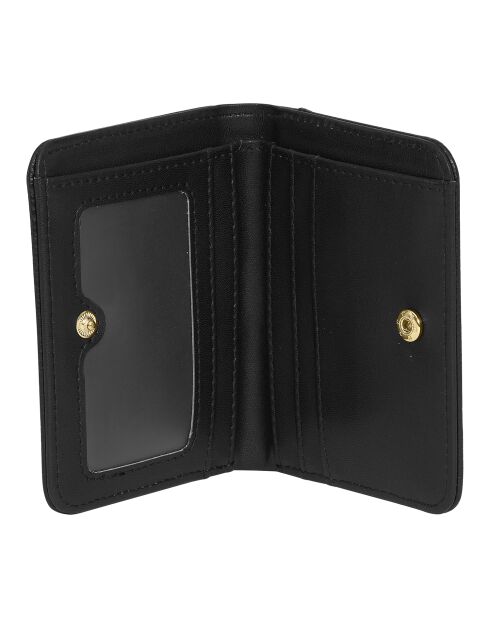 Petit porte-cartes portefeuille CCSW0190 noir - 11.5x9.2x2 cm