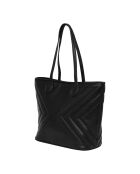 Grand sac cabas avec pochette CCHB0228 noir - 40x30x16 cm