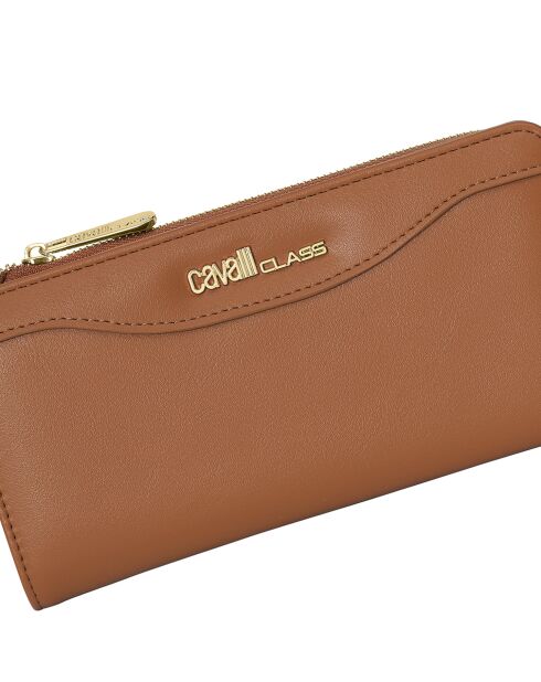 Grand portefeuille avec porte-monnaie CCSW0192 marron - 19x9.5x2.5 cm