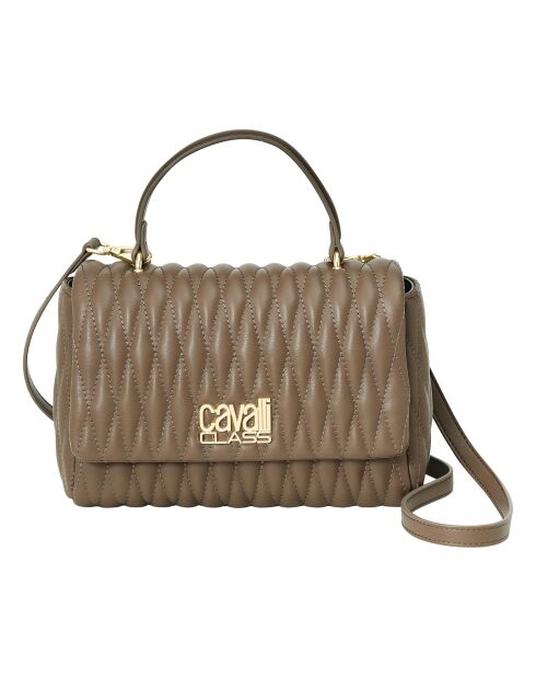 Sac à main matelassé CCHB0194 taupe - 24.5x17x7.5 cm