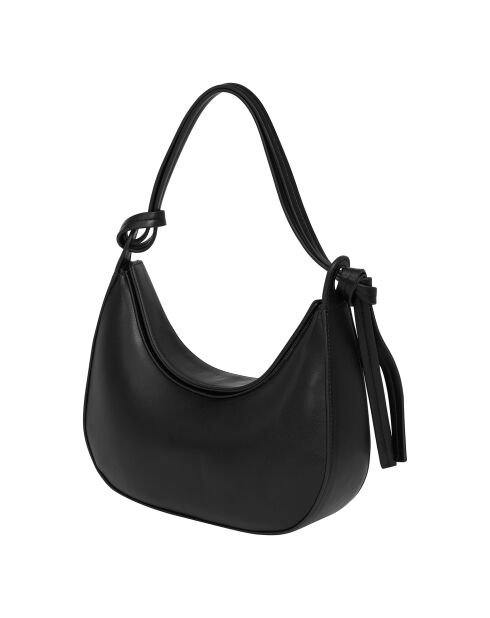 Sac porté épaule demi-lune CCHB0218 noir - 25.5x20x7 cm