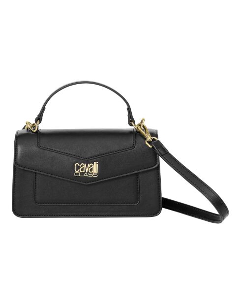 Sac à main avec bandoulière amovible noir - 22x13x6.5 cm