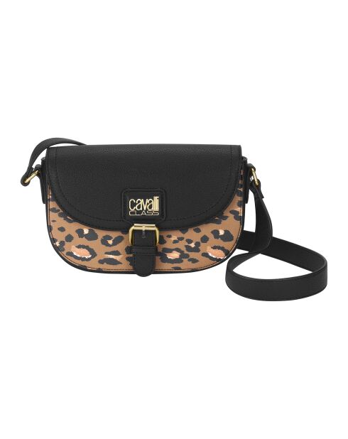 Sac bandoulière CCHB0200 noir à motifs - 22.5x14.5x7 cm