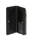 Grand portefeuille avec porte-monnaie CCSW0192 noir - 19x9.5x2.5 cm